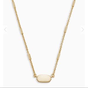 Kendra Scott Gold  Fern Pendant